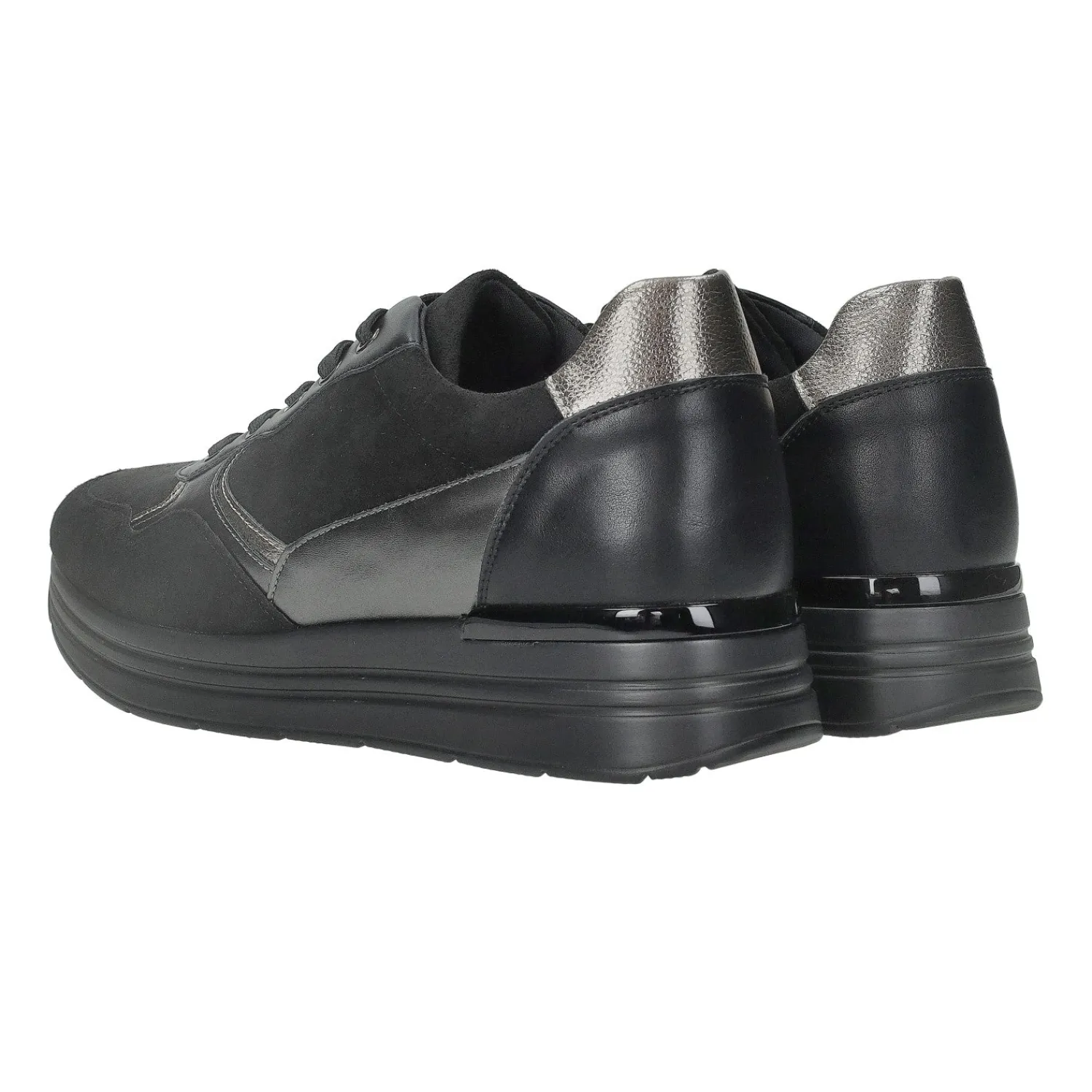Sneakers|Articoli In Promozione>Tata Italia Sneakers con mini zeppa.Tacco alto 4 cm Nero