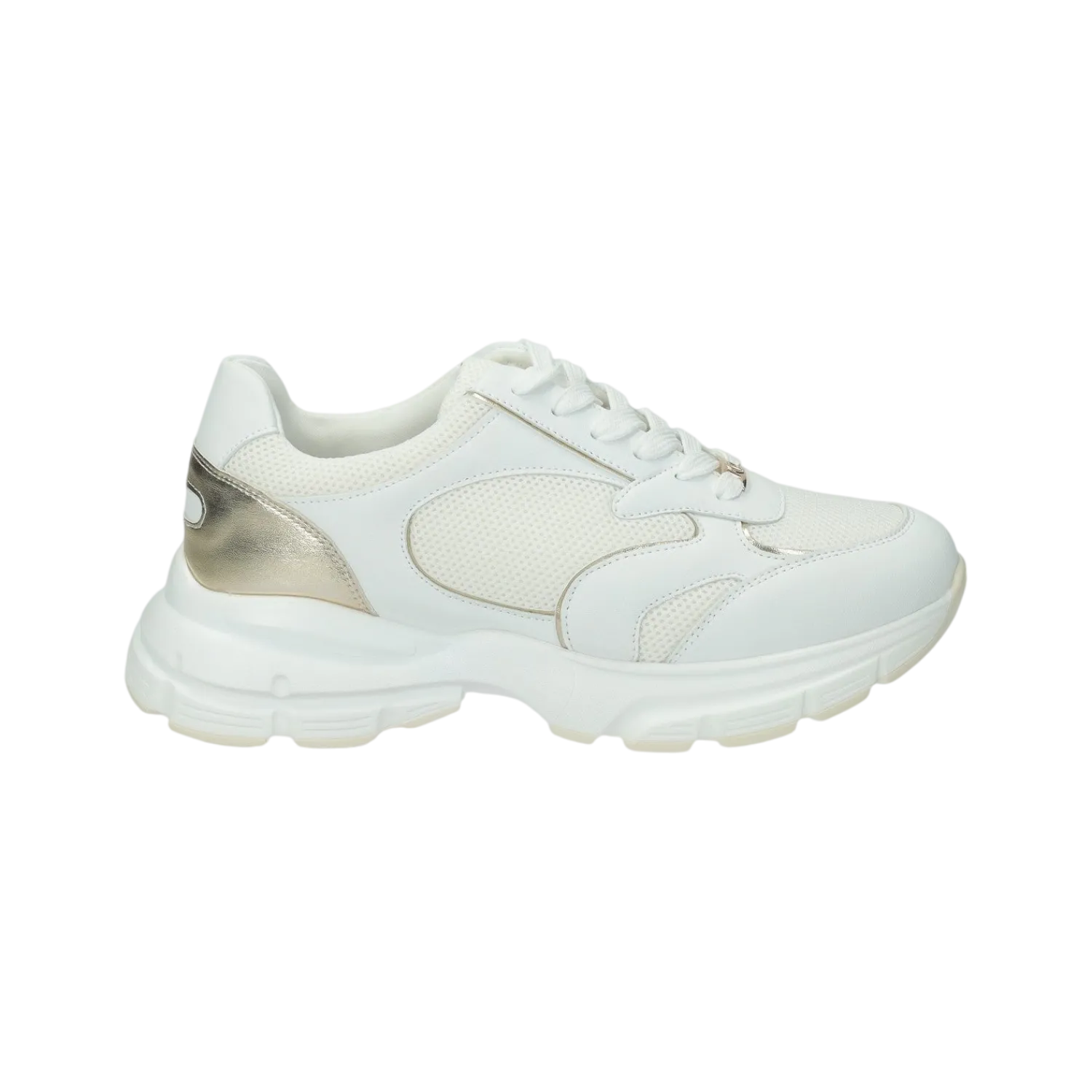 Sneakers>Tata Italia Sneakers con tomaia traforata.Tacco alto 3 cm Bianco