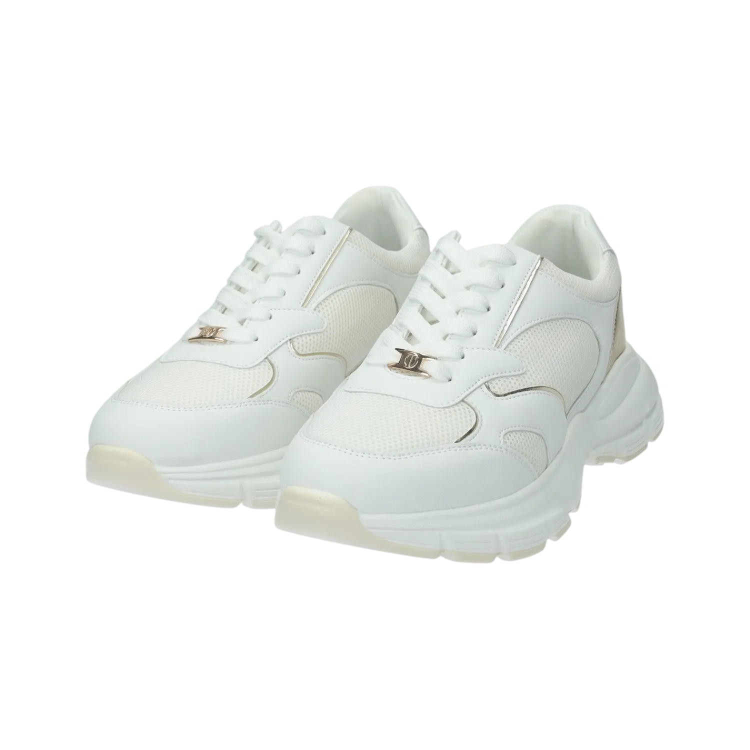 Sneakers>Tata Italia Sneakers con tomaia traforata.Tacco alto 3 cm Bianco