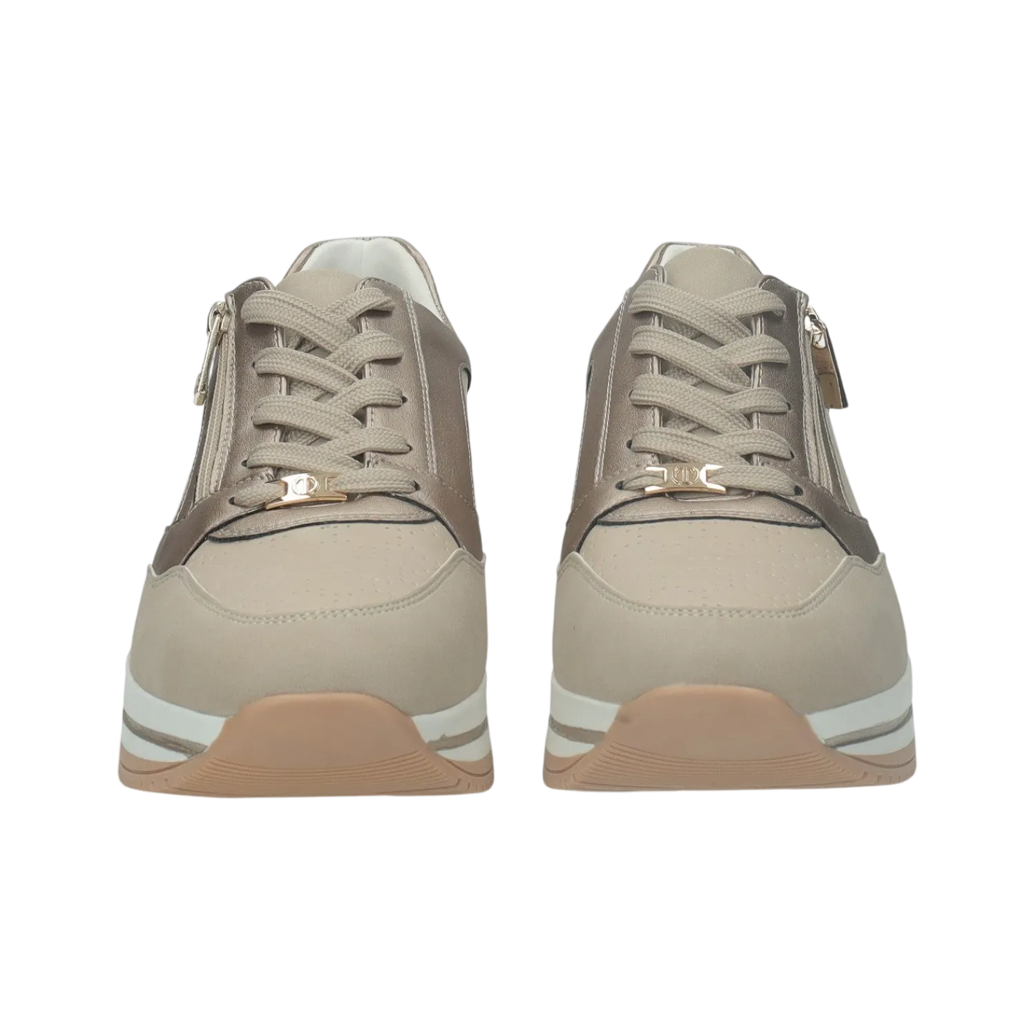 Sneakers>Tata Italia Sneakers con zip laterale.Tacco alto 3 cm