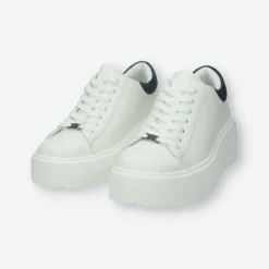 Sneakers>Tata Italia Sneakers platform.Tacco alto 6 cm Bianco