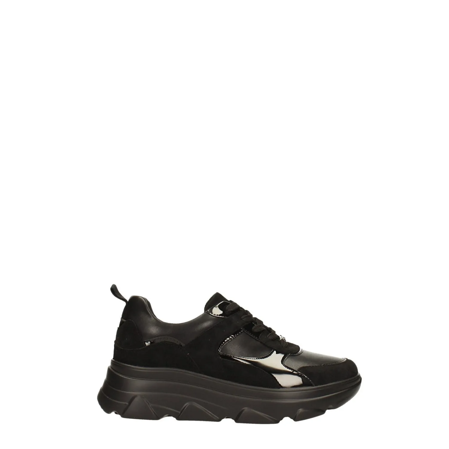Sneakers>Tata Italia Sneakers total black. Suola alta 5cm Nero