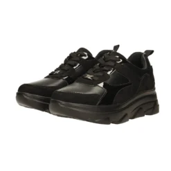 Sneakers>Tata Italia Sneakers total black. Suola alta 5cm Nero