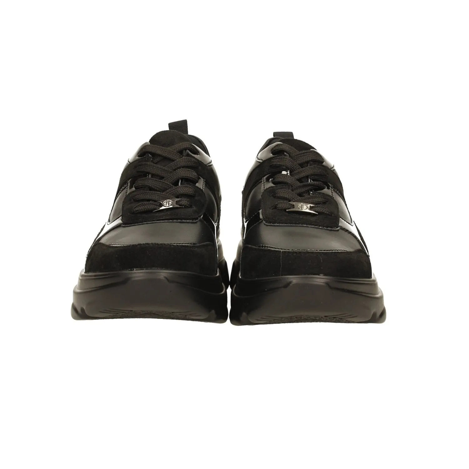 Sneakers>Tata Italia Sneakers total black. Suola alta 5cm Nero