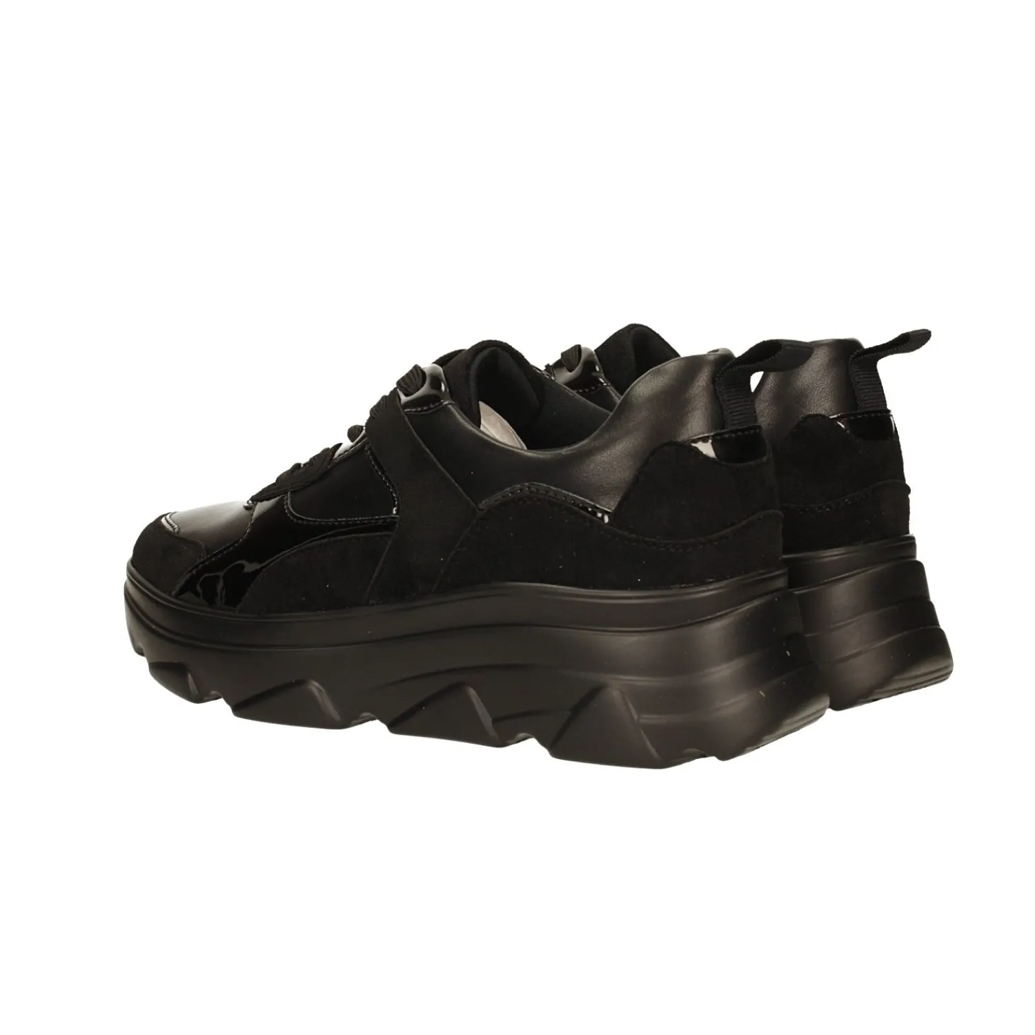 Sneakers>Tata Italia Sneakers total black. Suola alta 5cm Nero