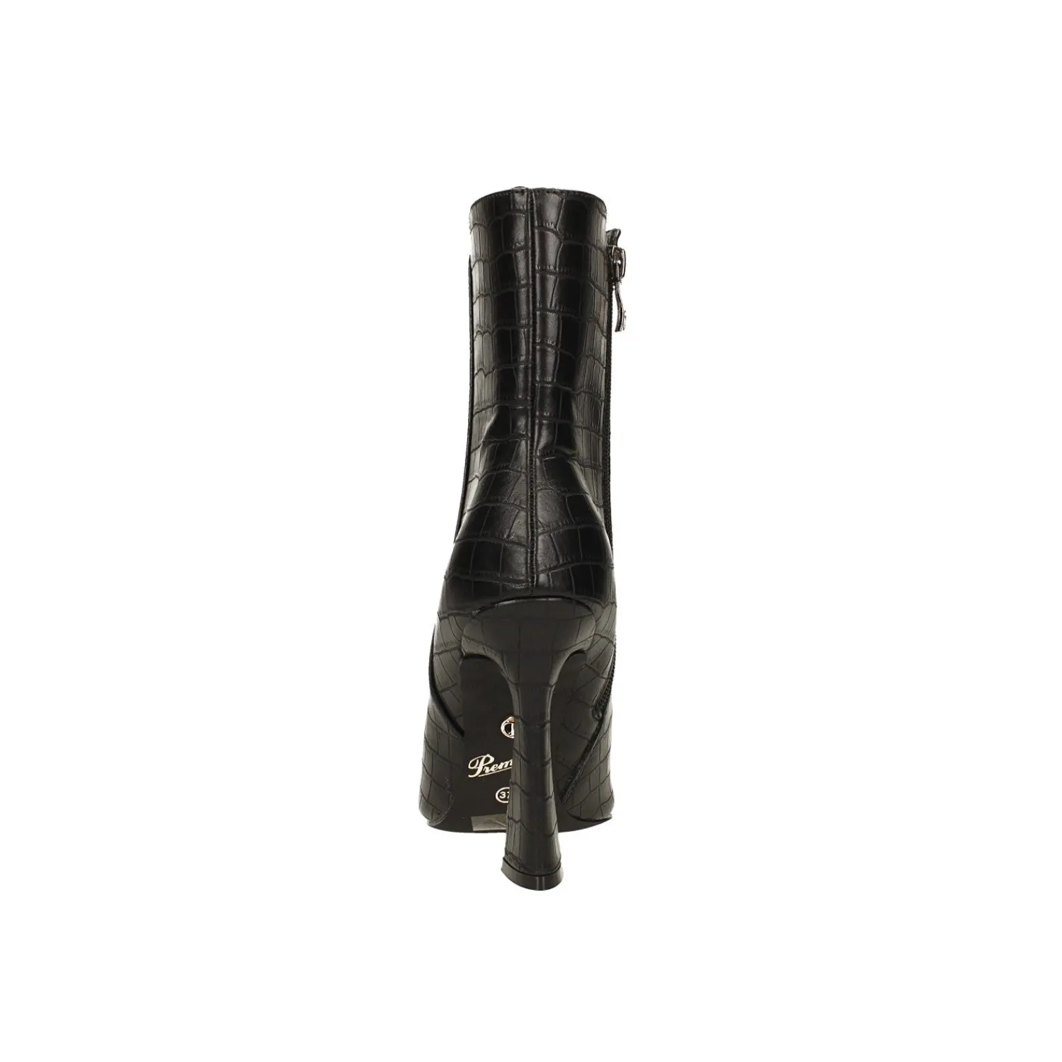 Stivali Bassi|Articoli In Promozione>Tata Italia Stivaletti a punta con stampa coccodrillo. Tacco alto 10cm Nero