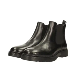 Stivali Bassi|Stivaletti Bassi>Tata Italia Stivaletti chelsea in vera pelle.Tacco alto 3cm Nero