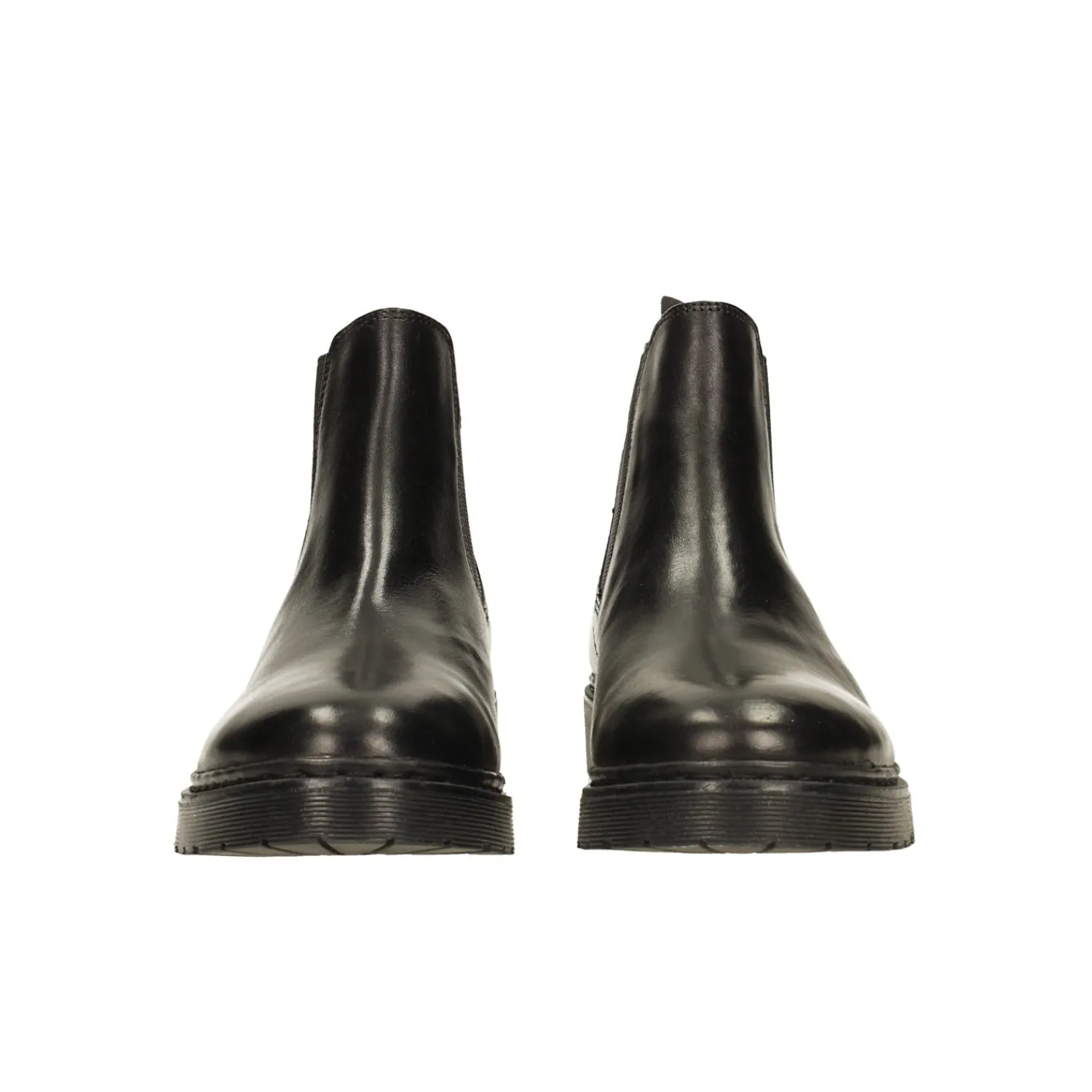 Stivali Bassi|Stivaletti Bassi>Tata Italia Stivaletti chelsea in vera pelle.Tacco alto 3cm Nero