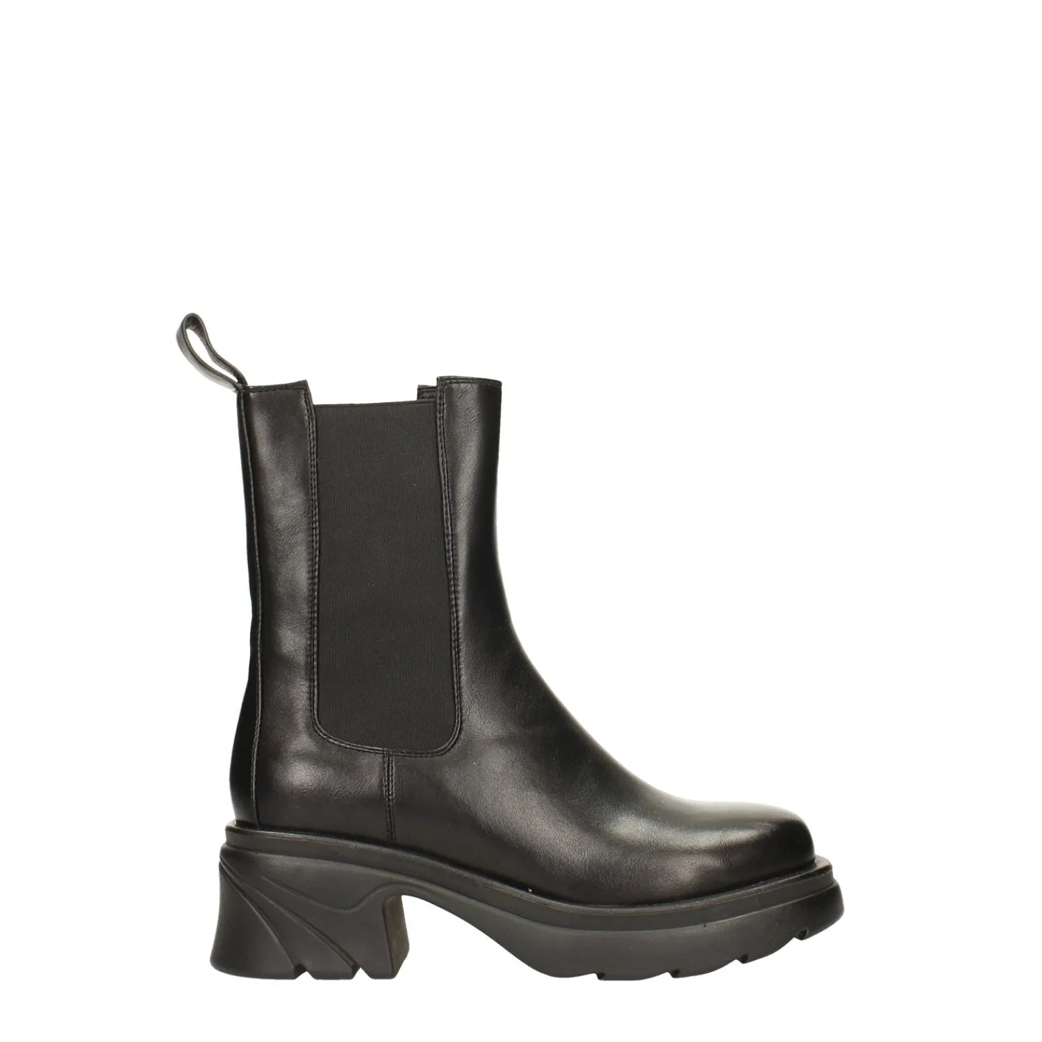 Stivali Bassi|Stivaletti Con Tacco>Tata Italia Stivaletti chelsea panna. con tacco alto 6cm