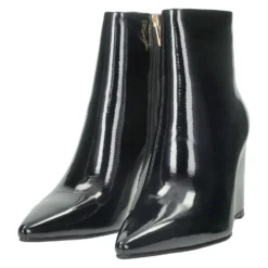 Stivali Bassi>Tata Italia Stivaletti con zeppa unita Tacco alto 9cm Nero