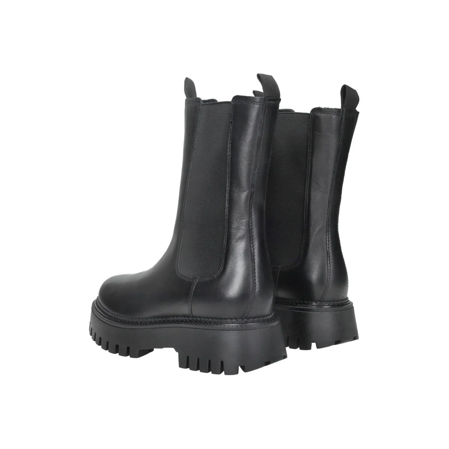 Donna>Tata Italia Stivaletti in vera pelle Nero