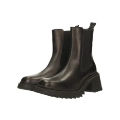 Stivali Bassi|Stivaletti Bassi>Tata Italia Stivaletti in vera pelle con punta squadrata. Tacco alto 6cm Nero
