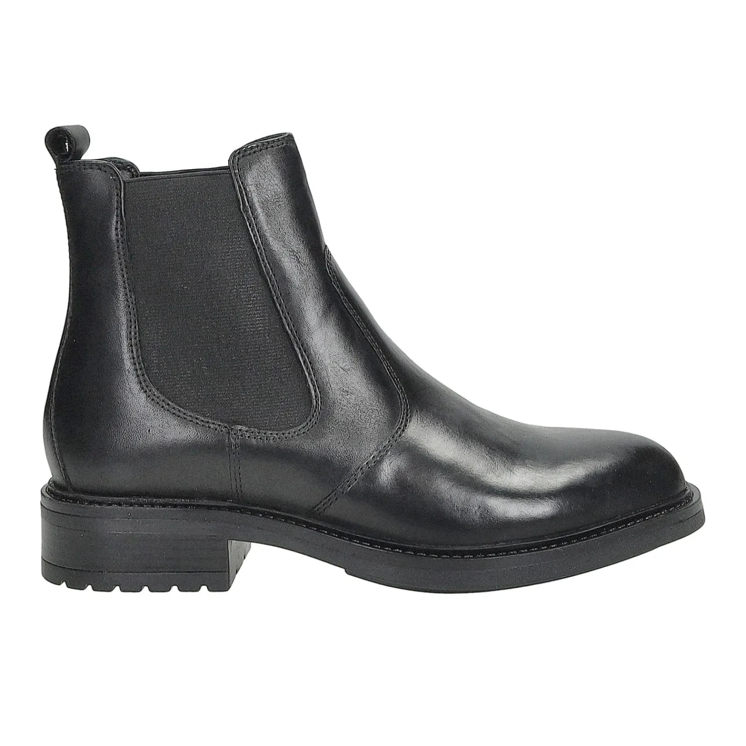 Stivali Bassi|Stivaletti Bassi>Tata Italia Stivaletti in vera pelle. Tacco alto 3cm Nero