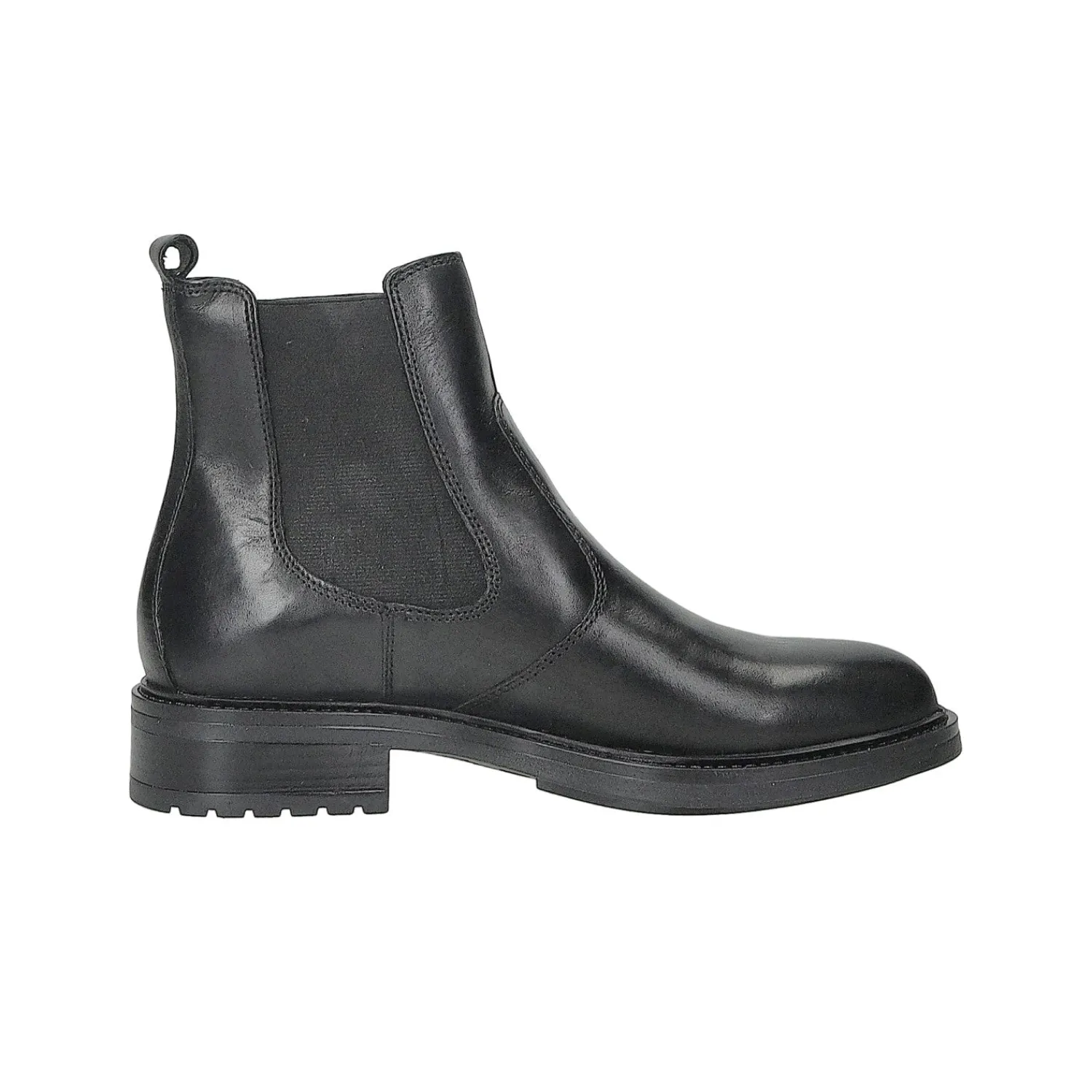 Stivali Bassi|Stivaletti Bassi>Tata Italia Stivaletti in vera pelle. Tacco alto 3cm Nero