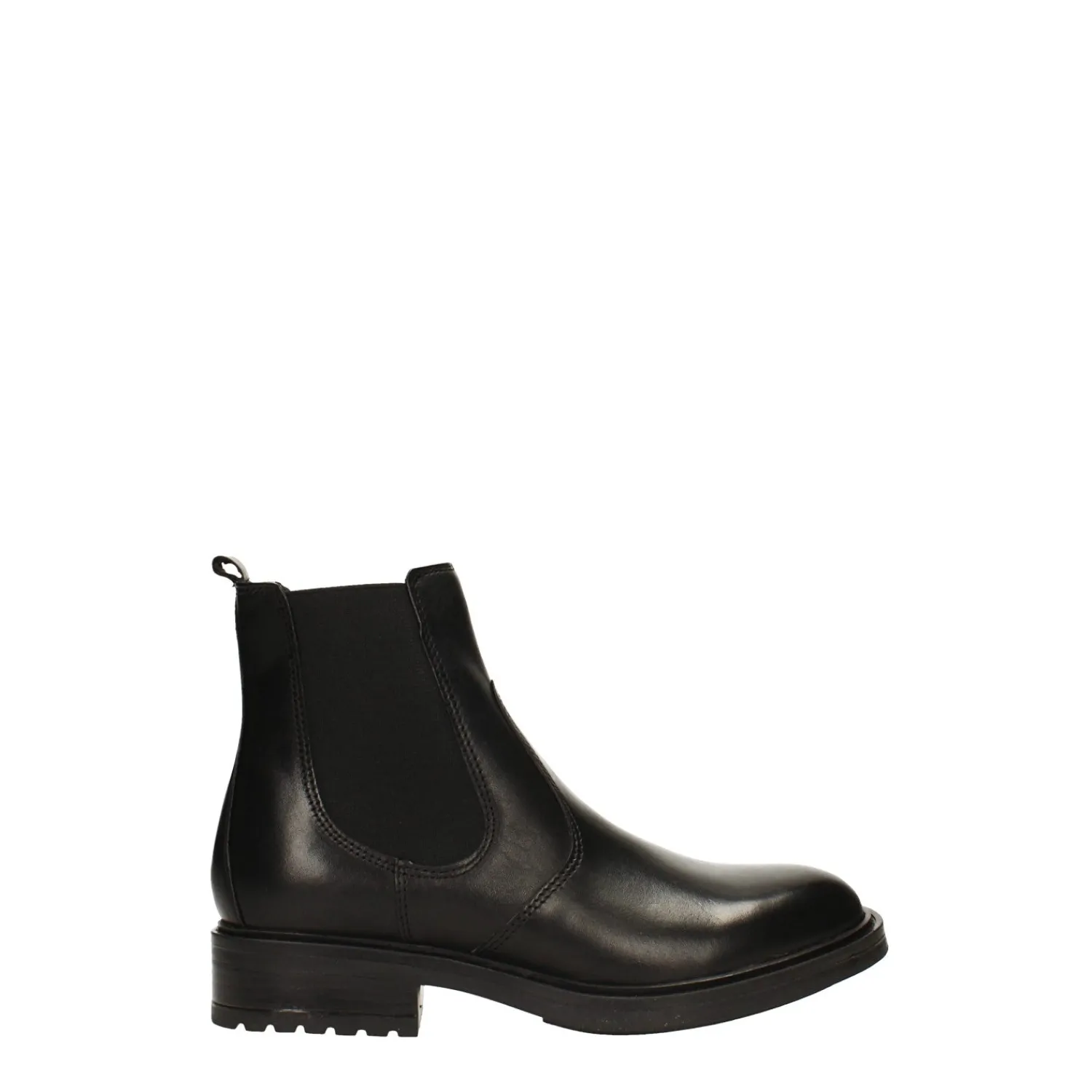 Stivali Bassi|Stivaletti Bassi>Tata Italia Stivaletti in vera pelle. Tacco alto 3cm Nero