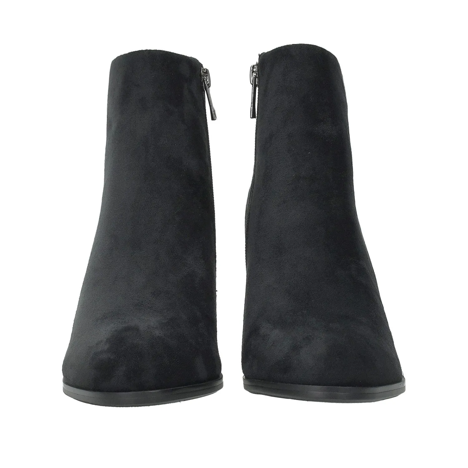 Stivali Bassi|Stivaletti Con Tacco>Tata Italia Stivaletti scamosciati.Tacco alto 8cm Nero