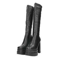 Stivali Bassi>Tata Italia Stivali altezza ginocchio.Tacco alto 12cm Nero