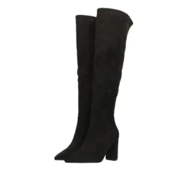 Stivali Bassi|Articoli In Promozione>Tata Italia Stivali a punta in microfibra. Tacco alto 9cm Nero