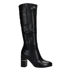 Stivali Bassi>Tata Italia Stivali con doppia zip. Tacco alto 9cm Nero