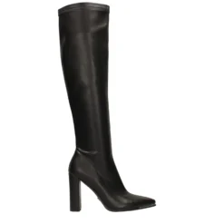 Stivali Bassi>Tata Italia Stivali con profilo cromato in punta. Tacco alto 10cm Nero