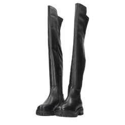 Stivali Bassi>Tata Italia Stivali cuissardes svasati. Tacco alto 3cm Nero