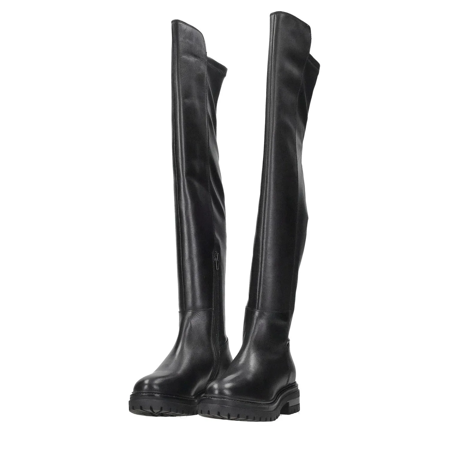 Stivali Bassi>Tata Italia Stivali cuissardes svasati. Tacco alto 3cm Nero
