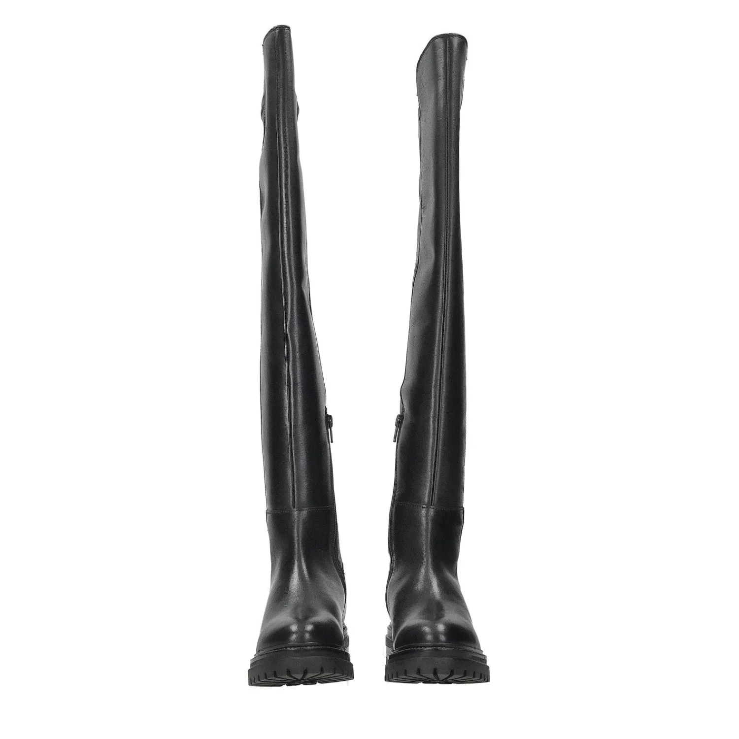 Stivali Bassi>Tata Italia Stivali cuissardes svasati. Tacco alto 3cm Nero