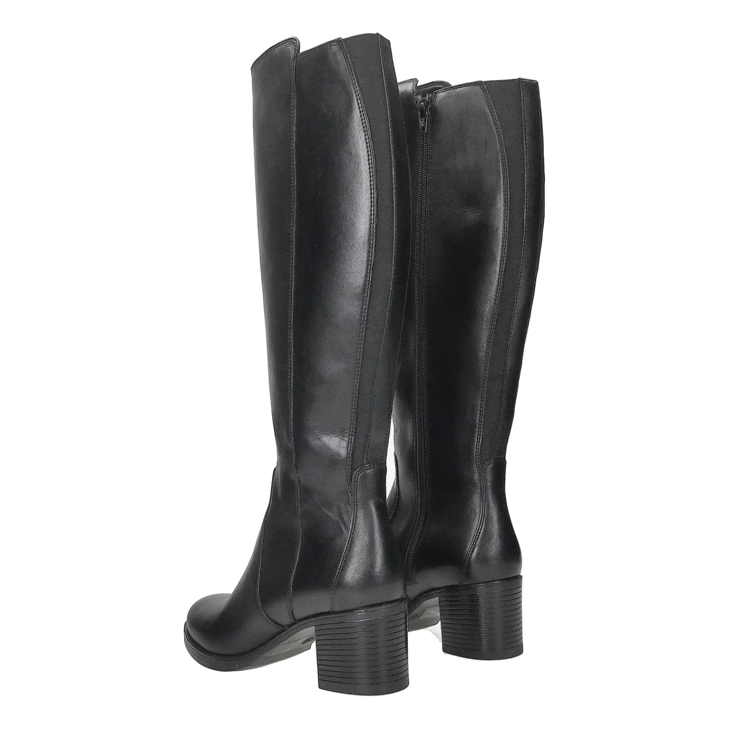 Stivali Bassi|Stivali Con Tacco>Tata Italia Stivali in vera pelle Nero