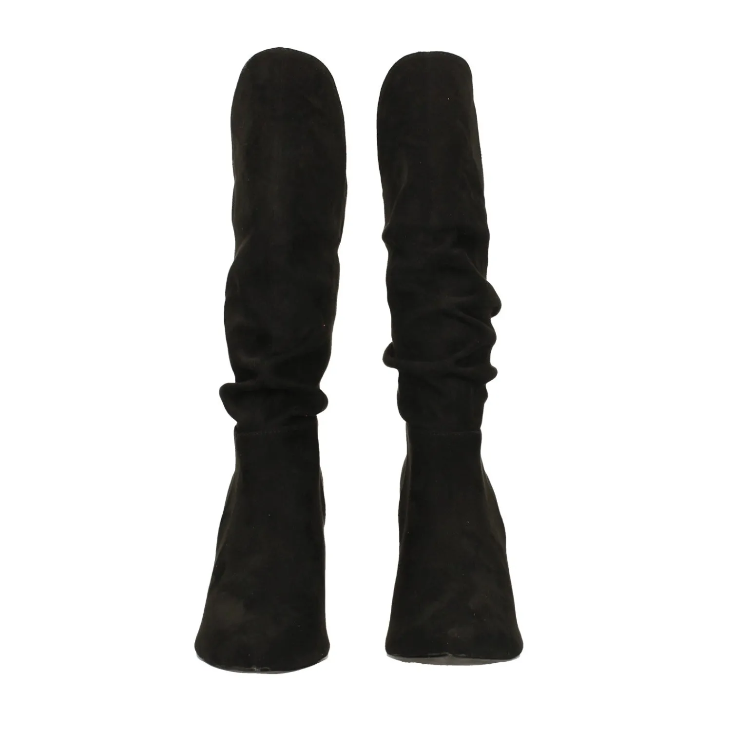 Stivali Bassi|Articoli In Promozione>Tata Italia Stivali morbidi in microfibra. Tacco a spillo alto 9cm Nero