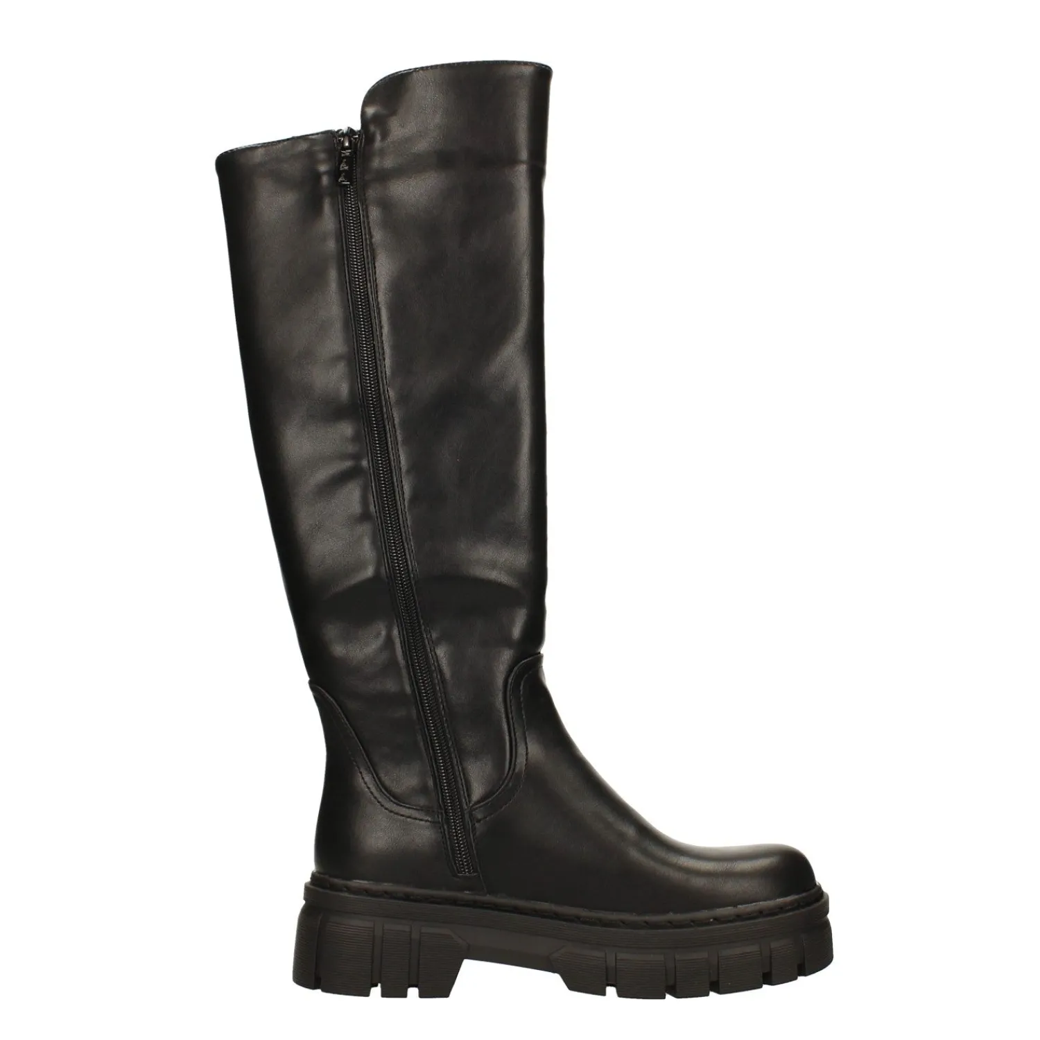 Stivali Bassi>Tata Italia Stivali platform con suola in gomma. Tacco alto 5cm Nero