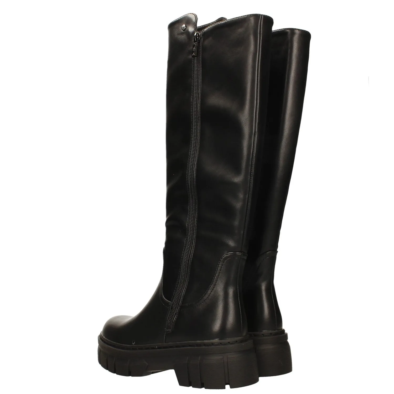 Stivali Bassi>Tata Italia Stivali platform con suola in gomma. Tacco alto 5cm Nero