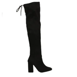 Stivali Bassi|Articoli In Promozione>Tata Italia Stivali scamosciati con tacco largo alto 9cm Nero
